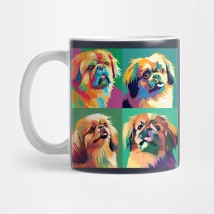 Tibetan Spaniel Pop Art - Dog Lover Gifts Mug